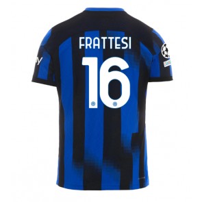 Inter Milan Davide Frattesi #16 Hjemmebanetrøje 2023-24 Kort ærmer